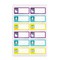 Avery® No-Iron Fabric Name Labels, Cute Animal Preprinted Designs, Handwrite Only, 3/4" x 1-3/4", 24 Preprinted Labels (40770)